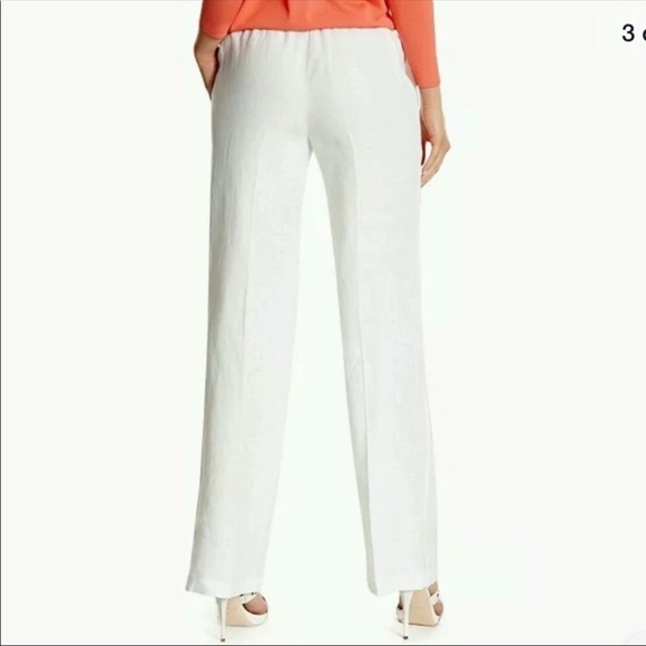 New Guess Marciano Trista Linen Wide Leg palazzo Pants Taupe S - Picture 7 of 8